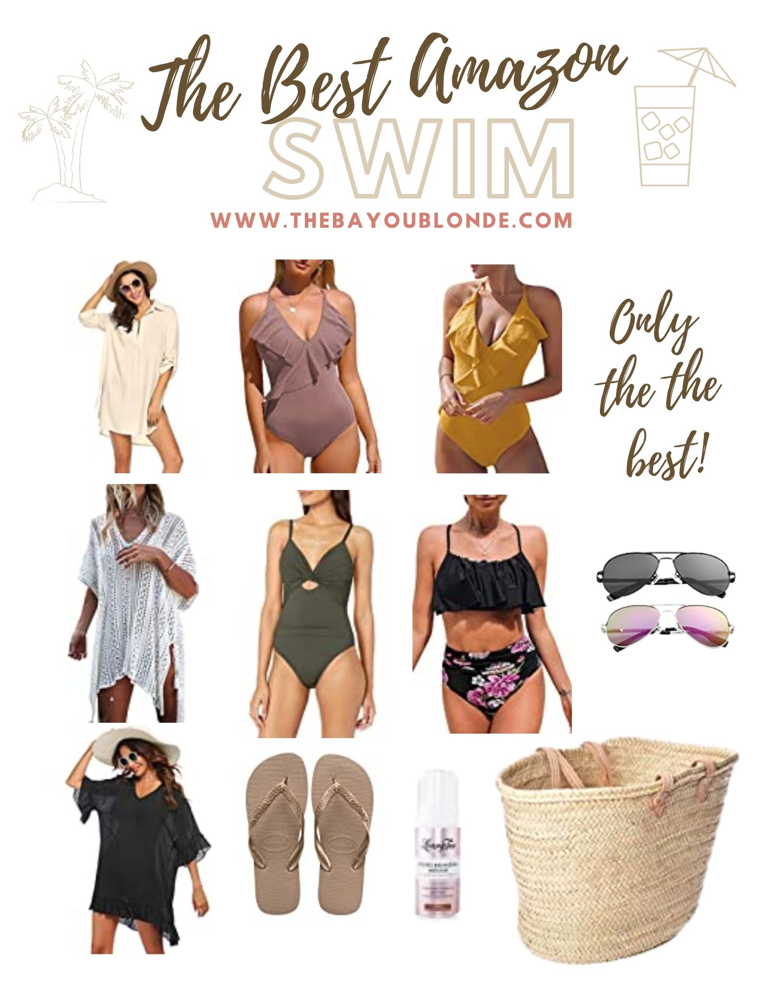 Amazon Favorites: My Top Women’s Swimsuits and Beach Accessories
