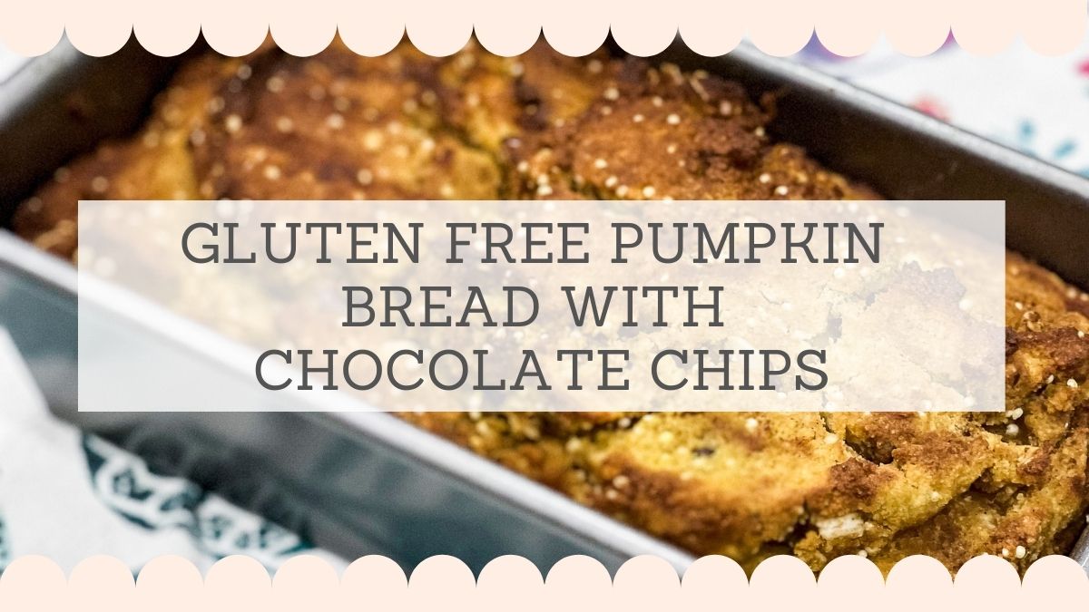 Gluten-Free Healthier Pumpkin Bread (or Muffins) with Chocolate Chips