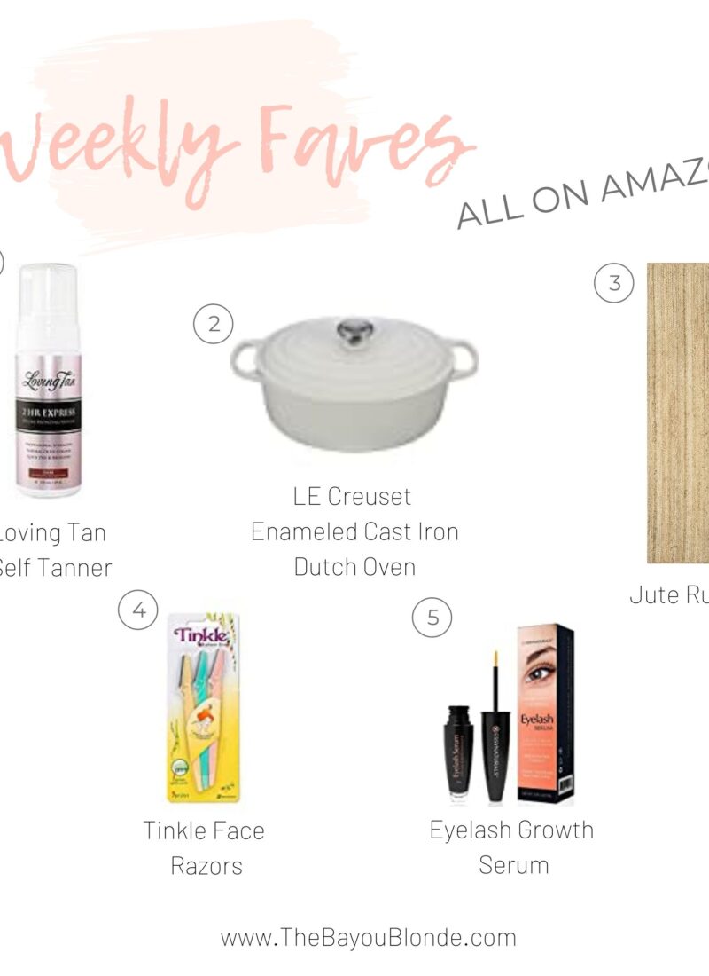 Weekly Faves 4/16/21 – Amazon Beauty, Home and Kitchen Finds