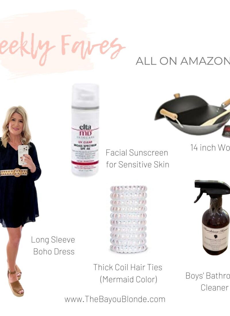 Weekly Faves 4/9/21: Amazon Fashion, Home and Kitchen Finds