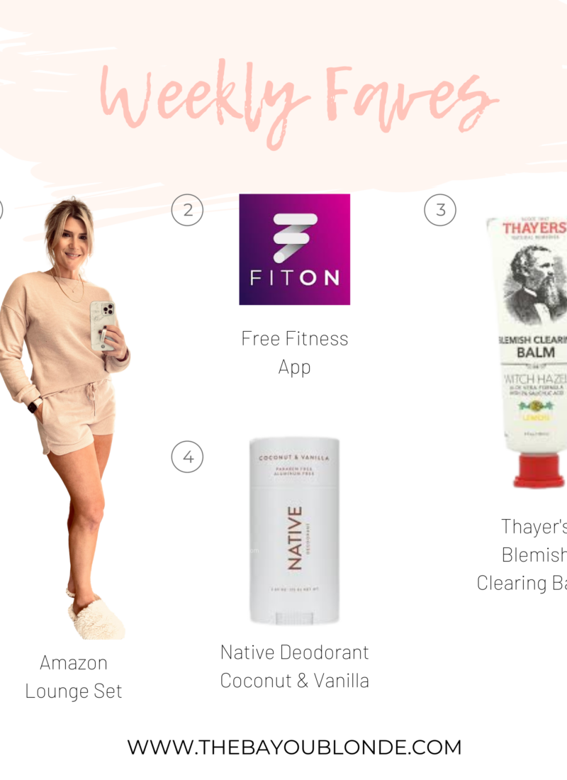 Weekly Faves 4/30/21 – Amazon Finds and Clean Beauty Faves